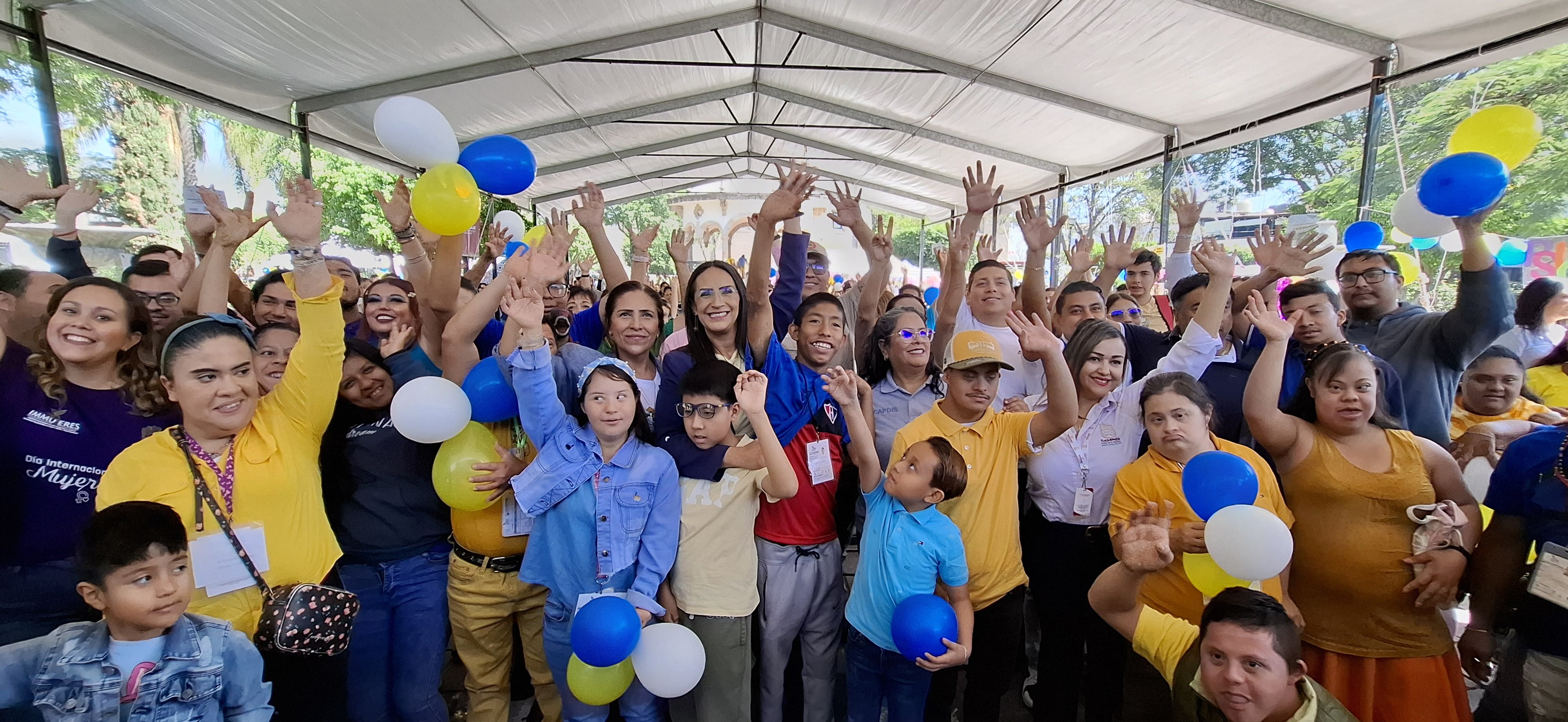 EN TLAQUEPAQUE CONMEMORAN EL DÍA INTERNACIONAL DE LAS PERSONAS CON SÍNDROME DOWN